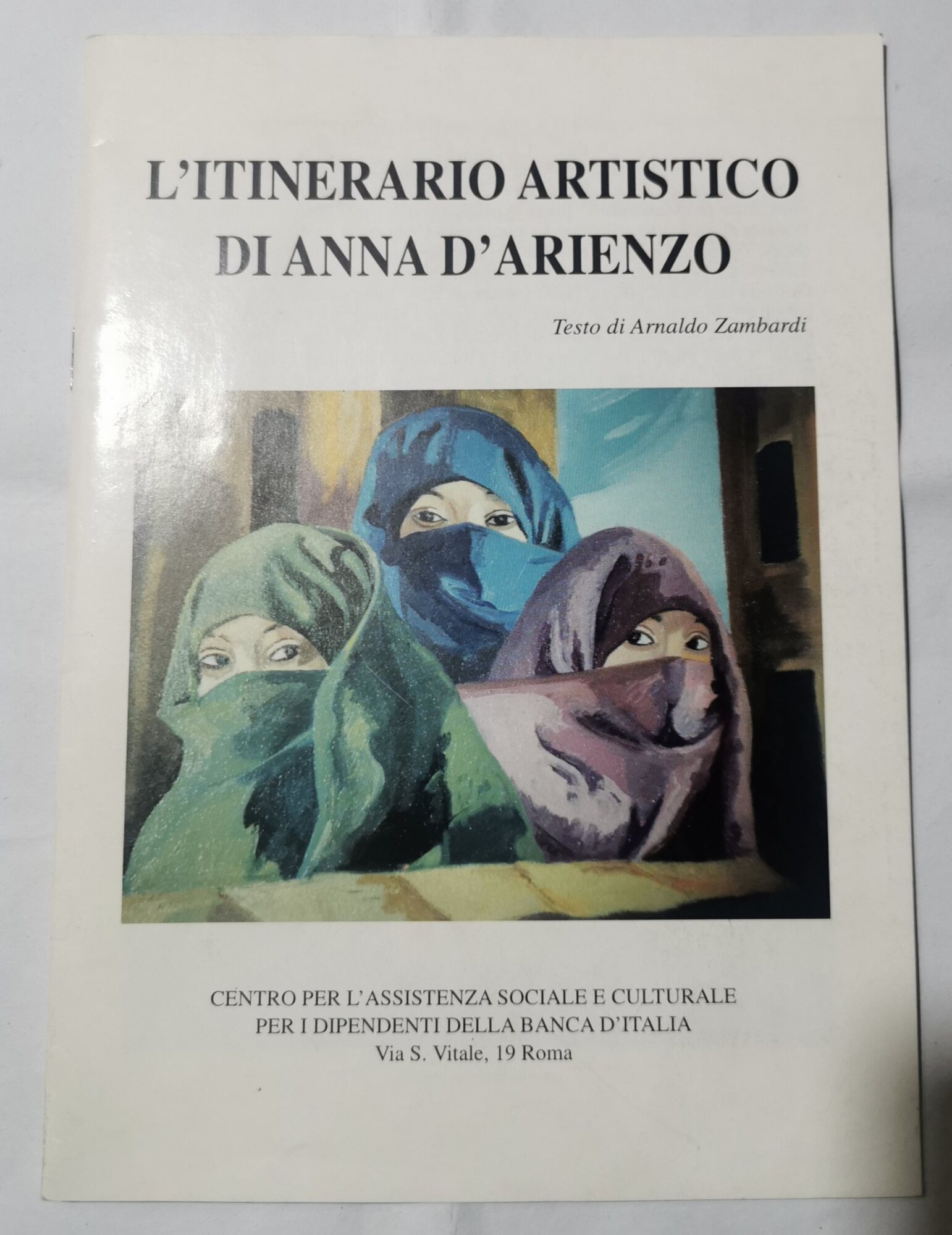 L'itinerario artistico di Anna D'Arienzo