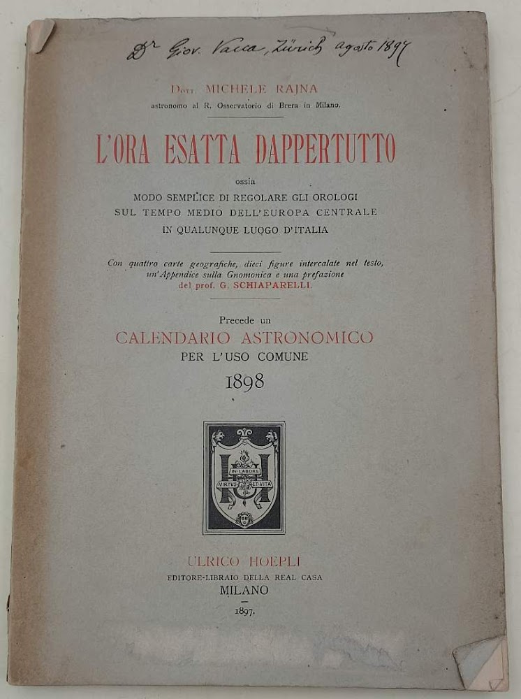 L'ORA ESATTA DAPPERTUTTO (1897)
