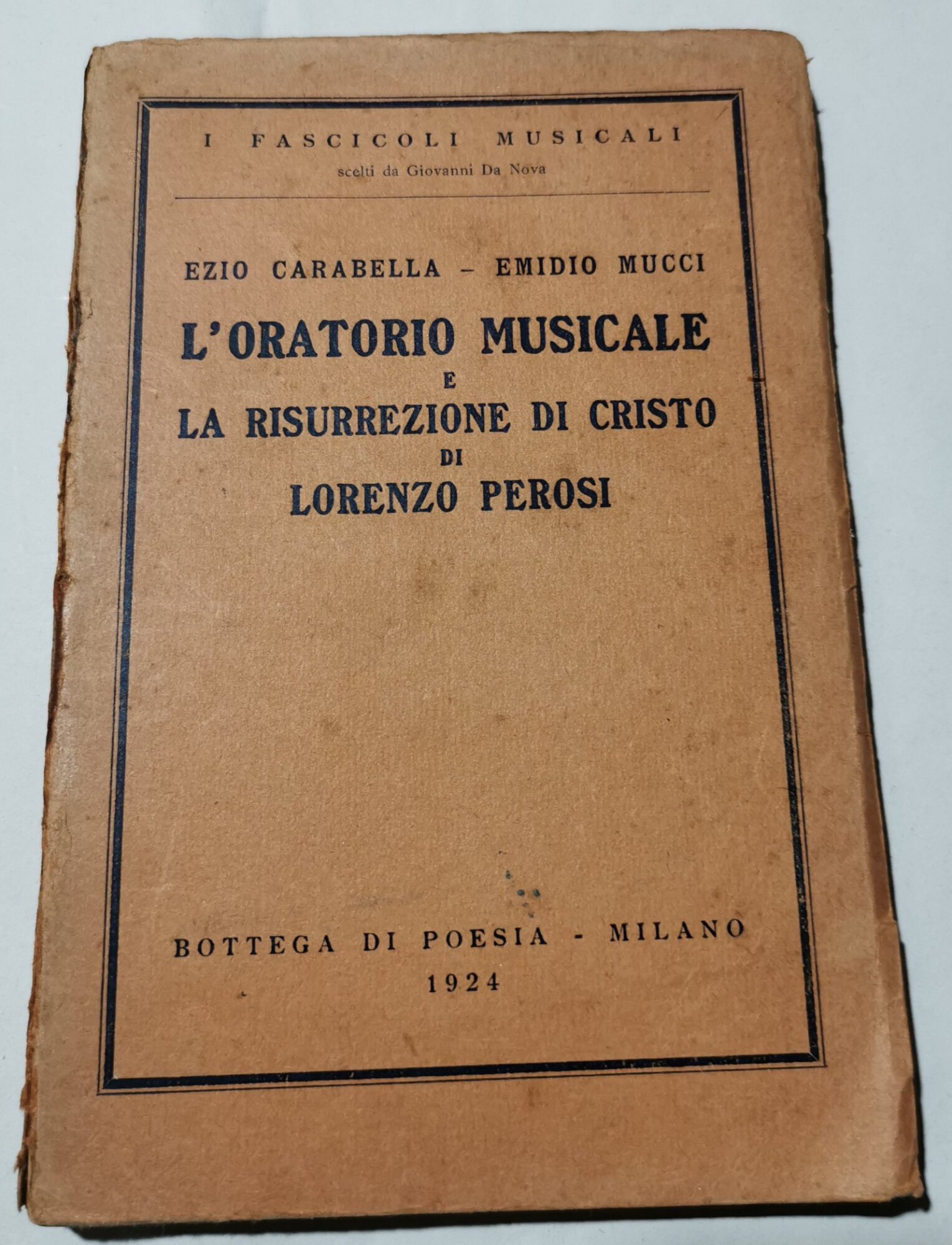 L'oratorio musicale e la resurrezione di Cristo di Lorenzo Perosi
