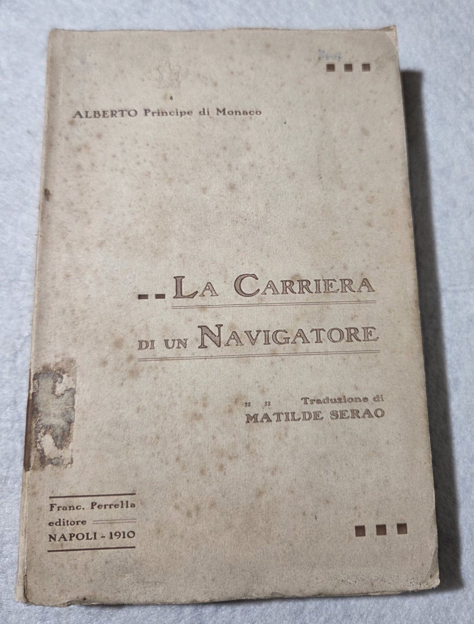 La carriera di un navigatore