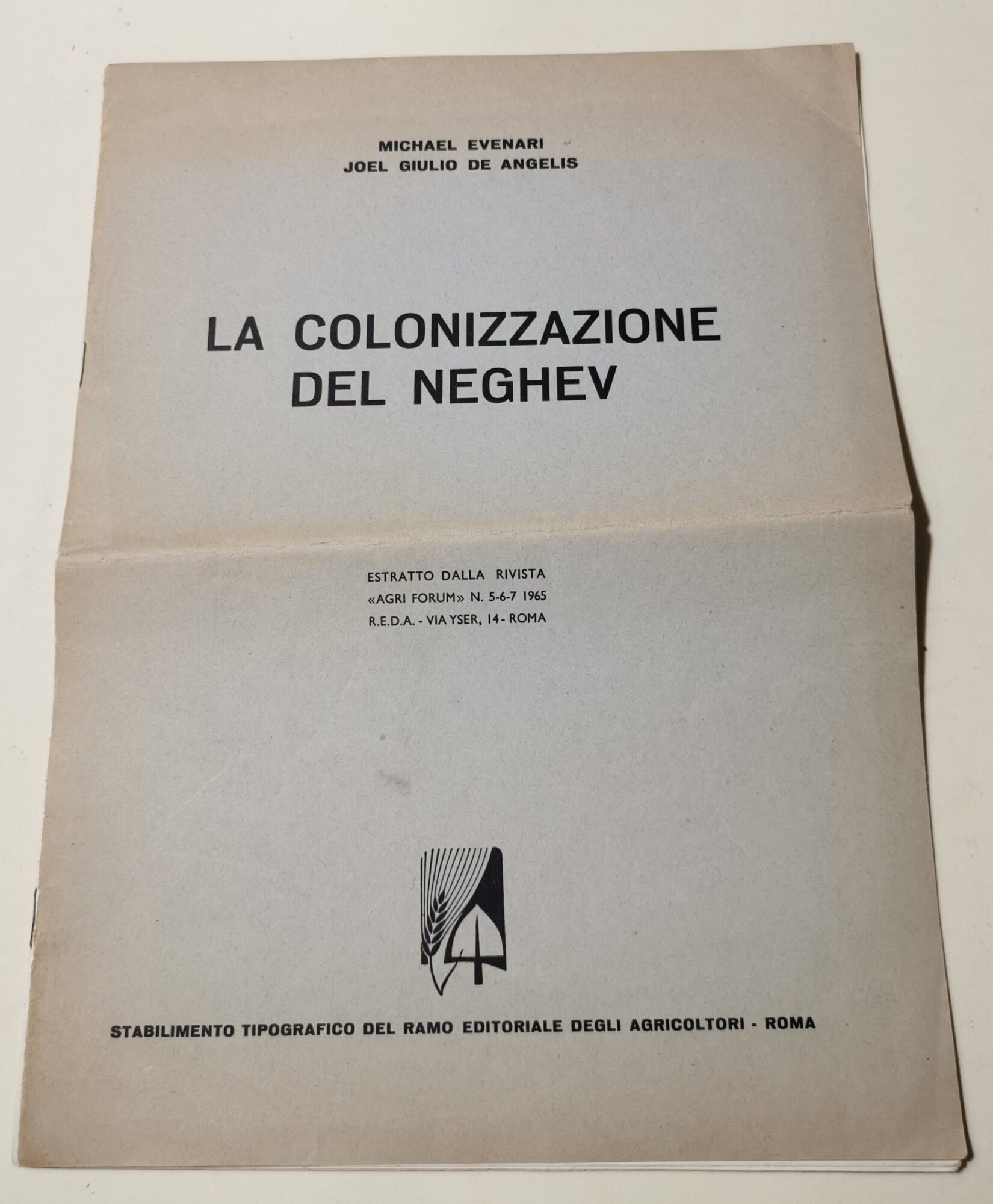 La colonizzazione del Neghev