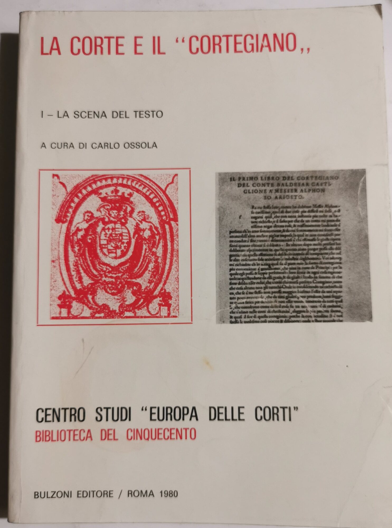 La Corte e il " Cortegiano "