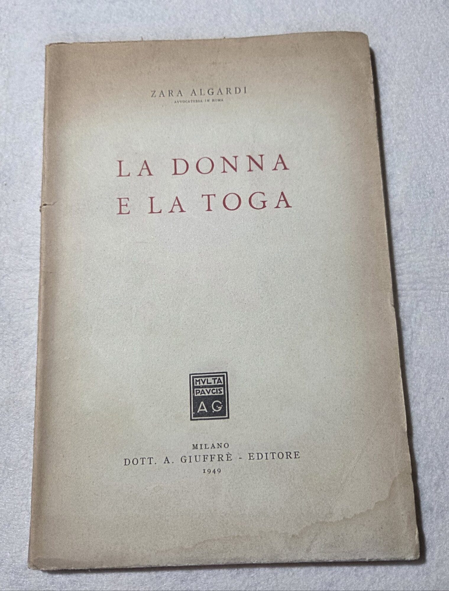 La donna e la toga