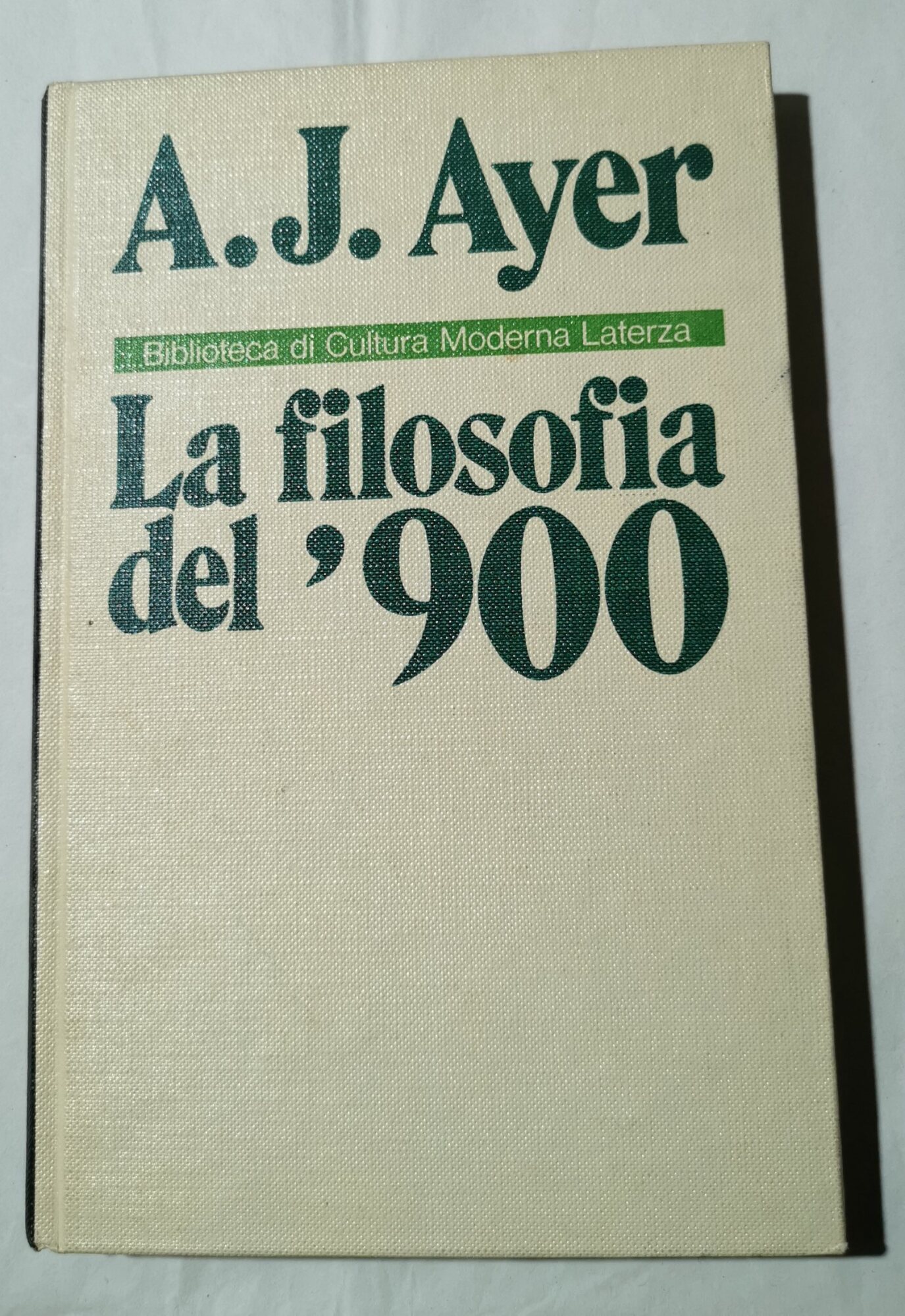 La filosofia del '900
