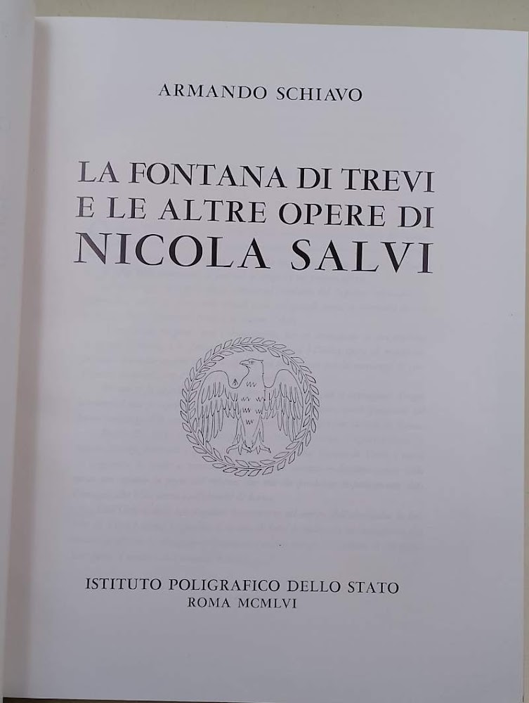 LA FONTANA DI TREVI E LE ALTRE OPERE DI NICOLA …