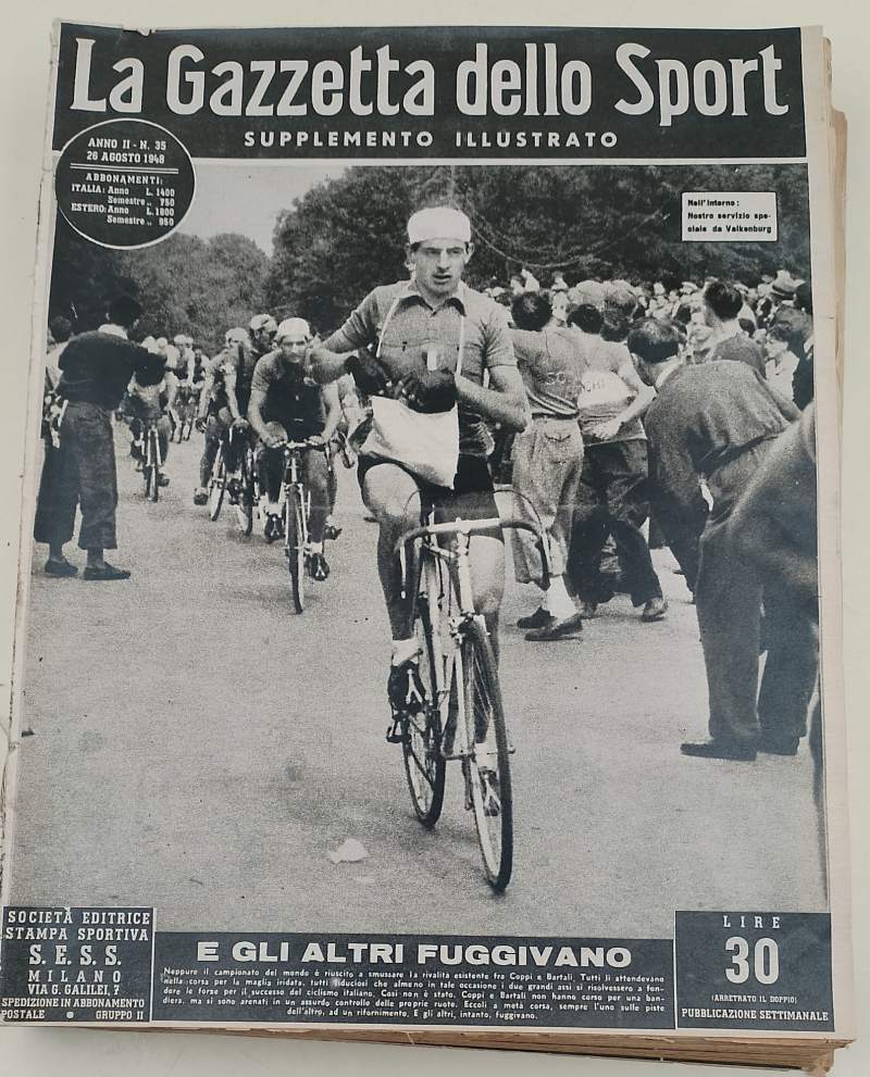 LA GAZZETTA DELL0 SPORT/LO SPORT ILLUSTRATO(1948/1949)