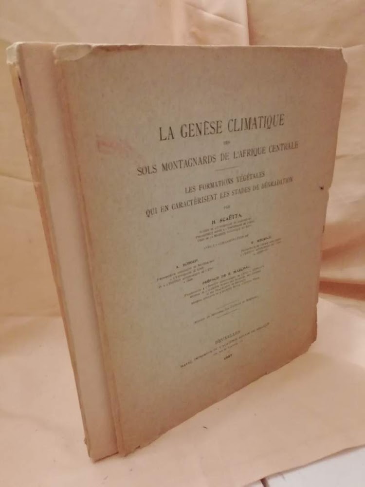 LA GENESE CLIMATIQUE DES SOLS MONTAGNARD DE L'AFRIQUE CENTRALE(1937)
