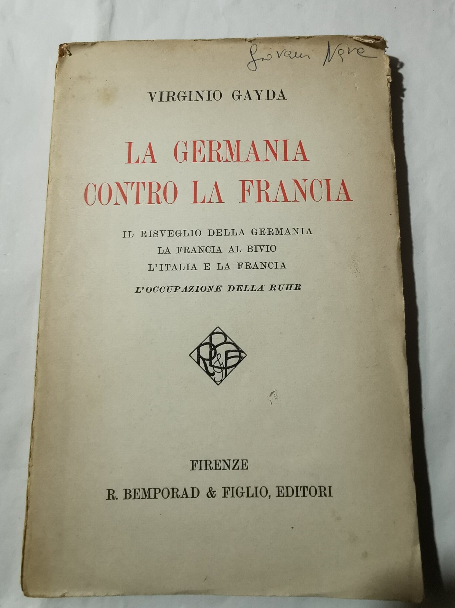 La Germania contro la Francia