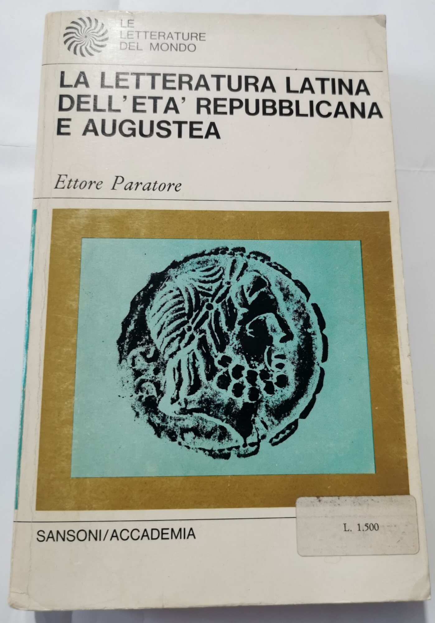 La letteratura latina dell'età repubblicana e augustea