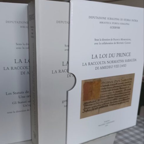La Loi du prince- la raccolta normativa sabauda di Amedeo …