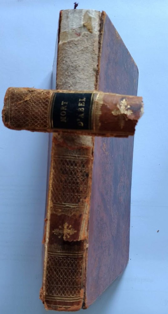 LA MORT D'ABEL-POEME EN CINQCHANTS SURVIR DU PREMIER NAVIGATEUR(1808)