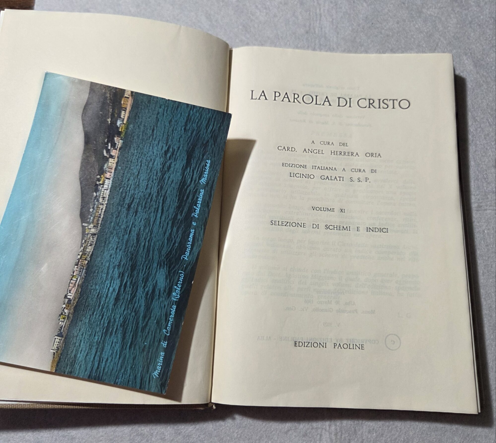 La parola di Cristo - Vol. XI': selezione di schemi …