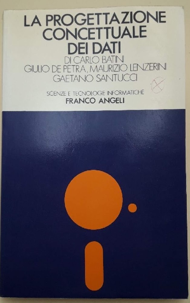 LA PROGETTAZIONE CONCETTUALE DEI DATI(1986)
