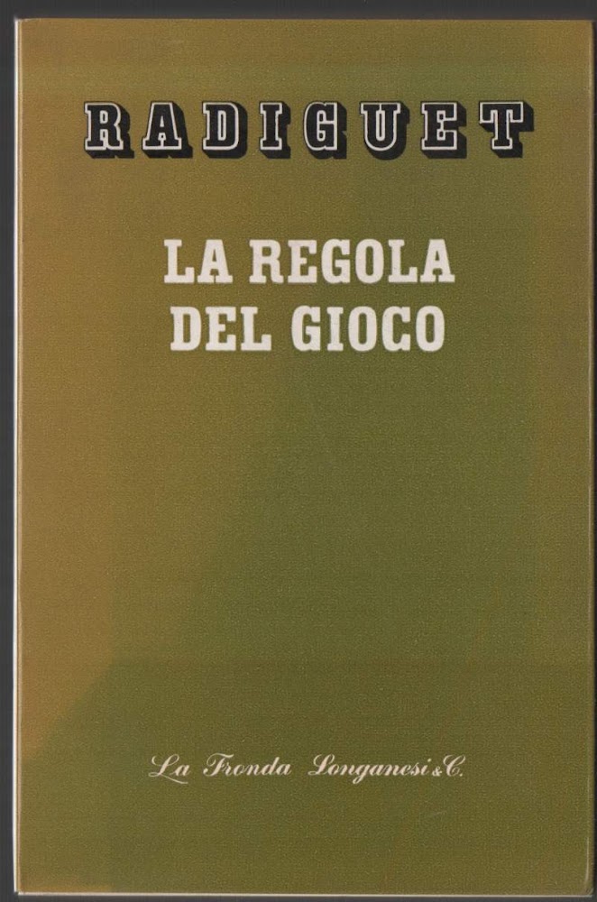 LA REGOLA DEL GIOCO (1958)