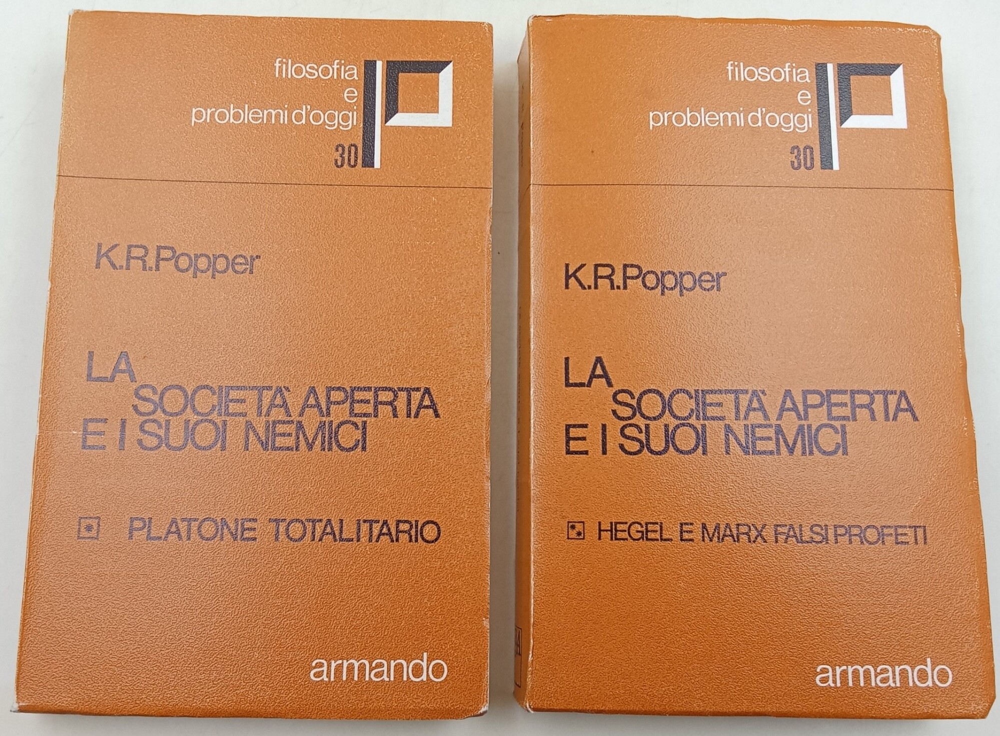 La societa' aperta e i suoi nemici- 2 voll. Platone …