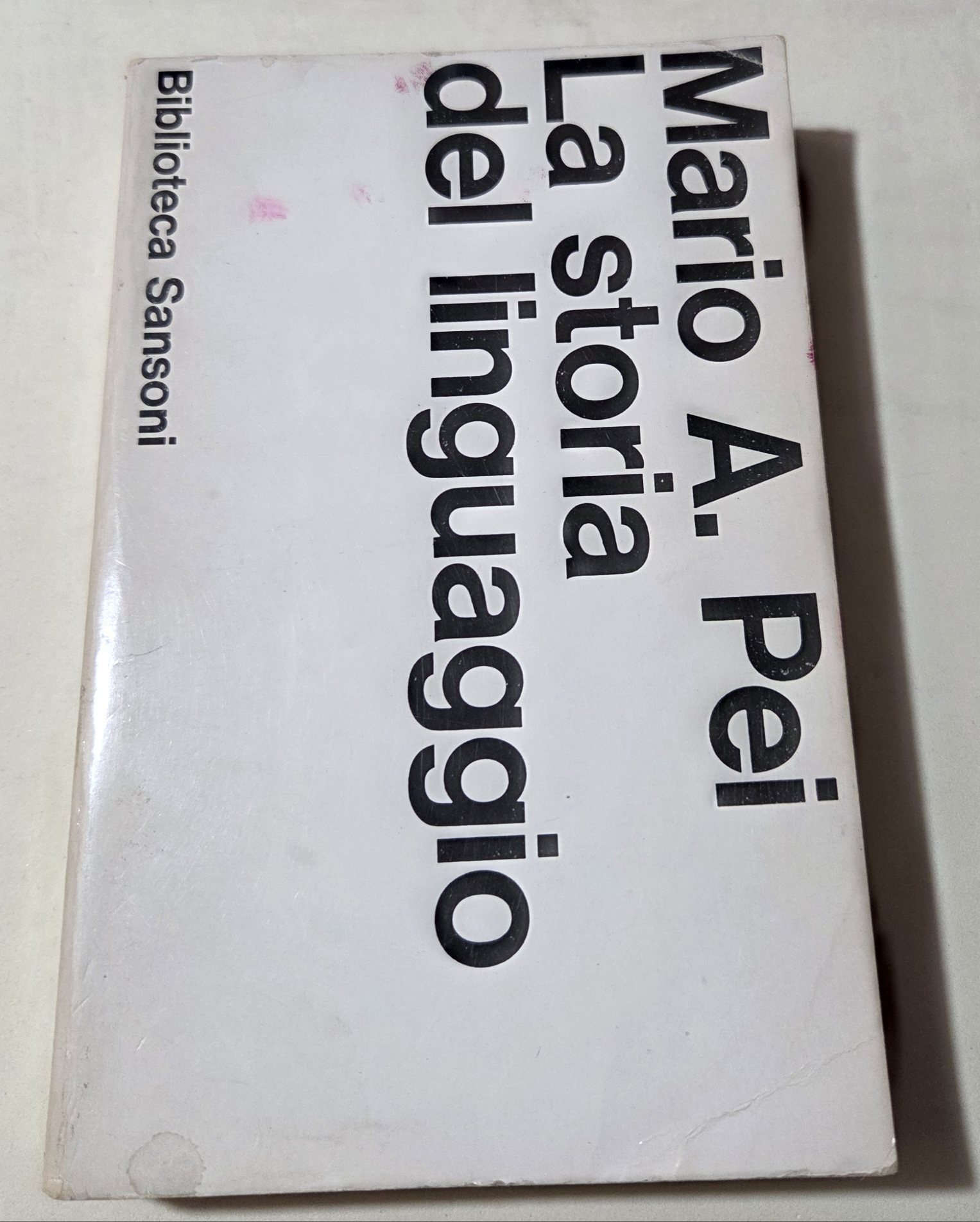 La storia del linguaggio