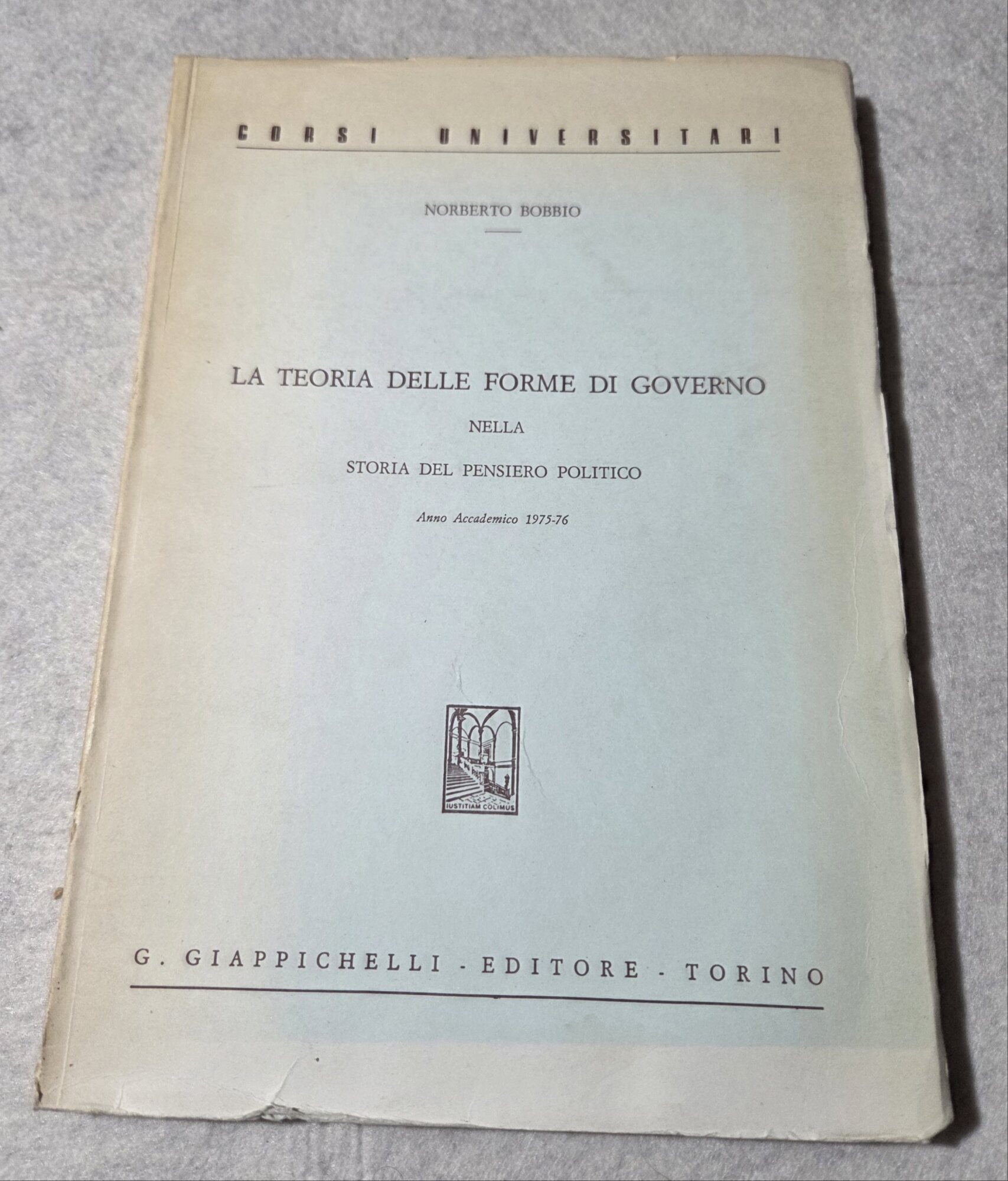 La teoria delle forme di governo nella storia del pensiero …