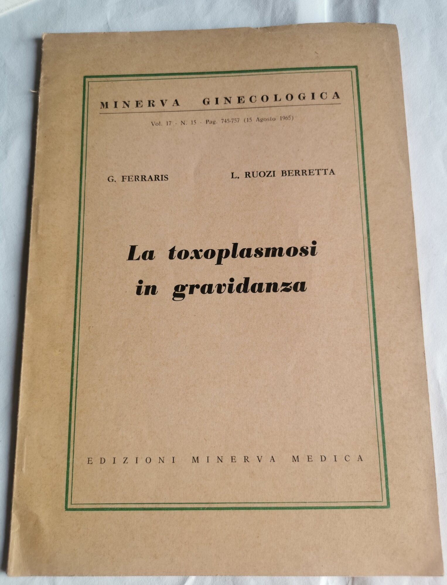 La toxoplasmosi in gravidanza
