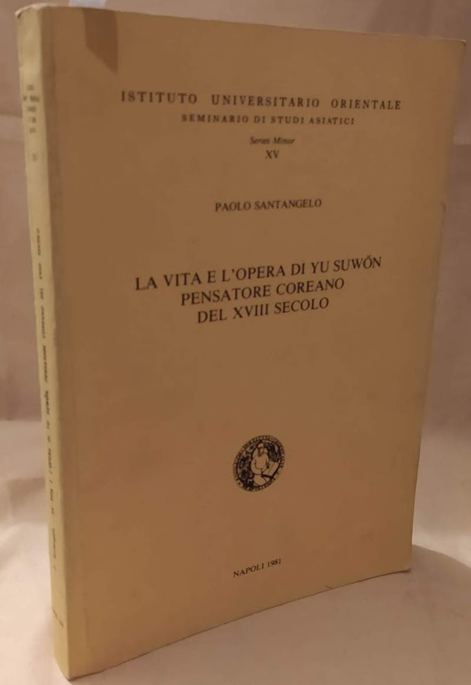 LA VITA E L'OPERA DI YU SUWON PENSATORE COREANO DEL …