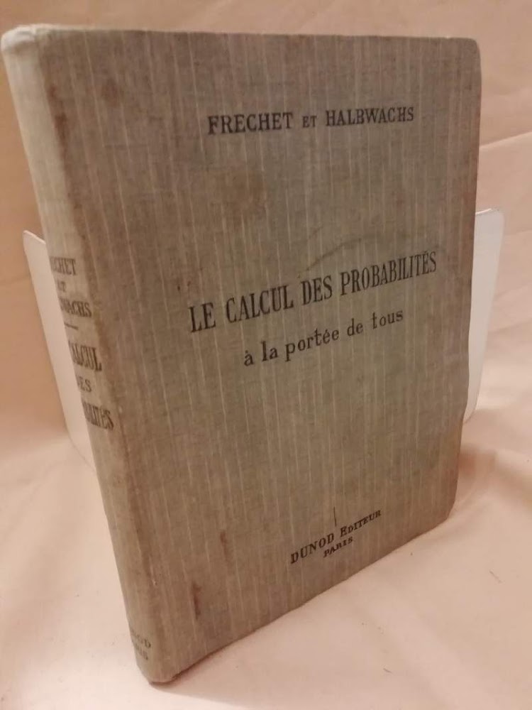 LE CALCUL DES PROBABILITIES A LA PORTEE DE TOUS(1924)