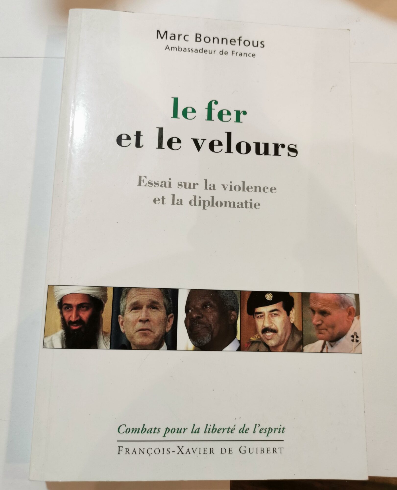 Le fer et le velours - Essai sur la violence …