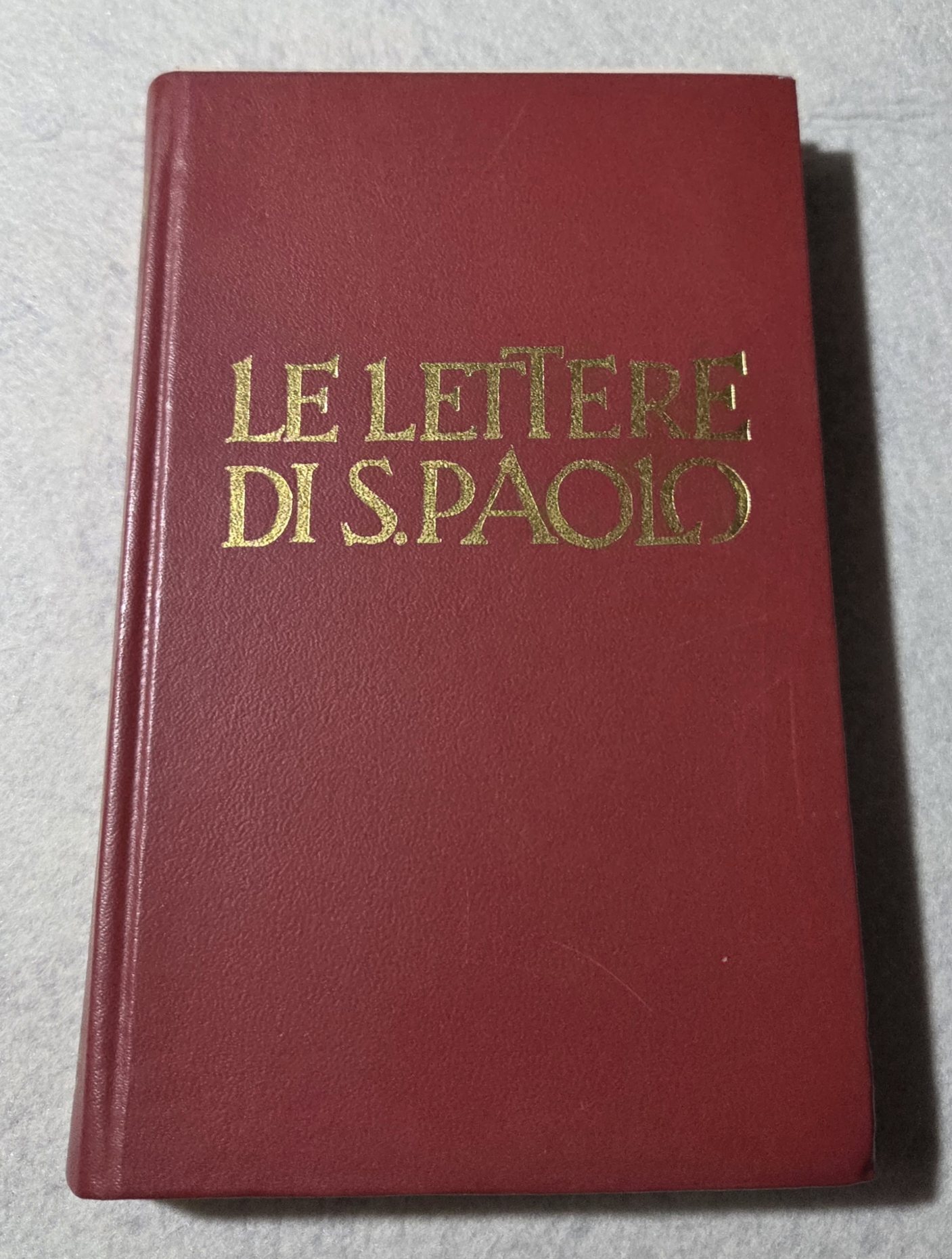 Le lettere di S.Paolo