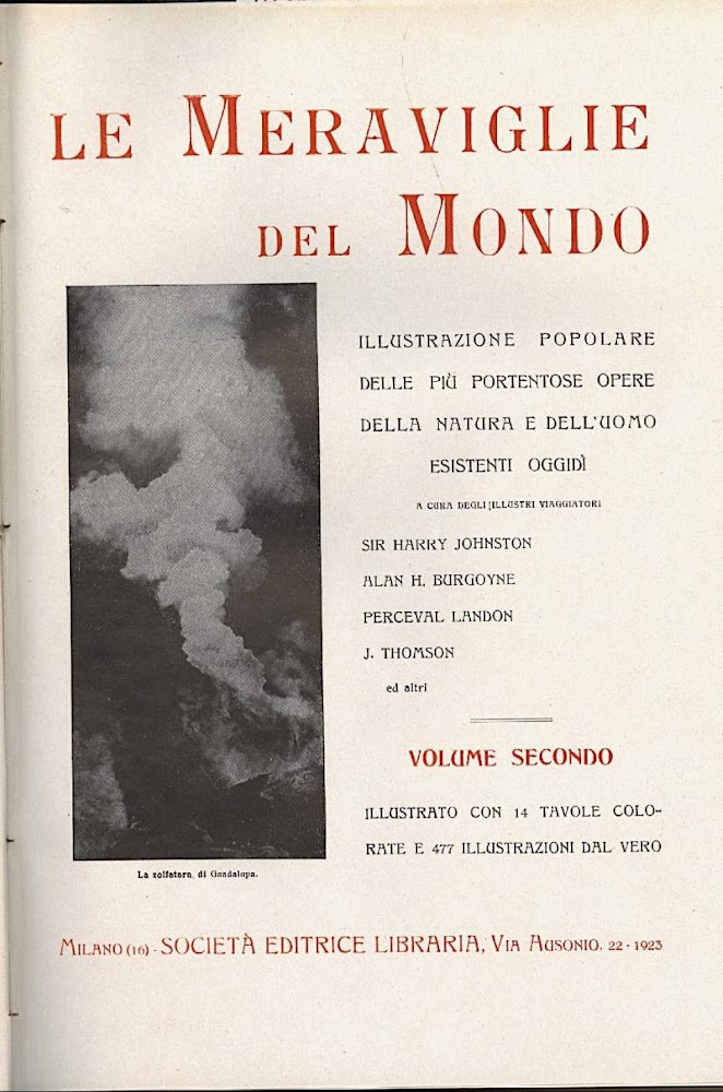 LE MERAVIGLIE DEL MONDO - Illustrazione Popolare delle più Portentose …