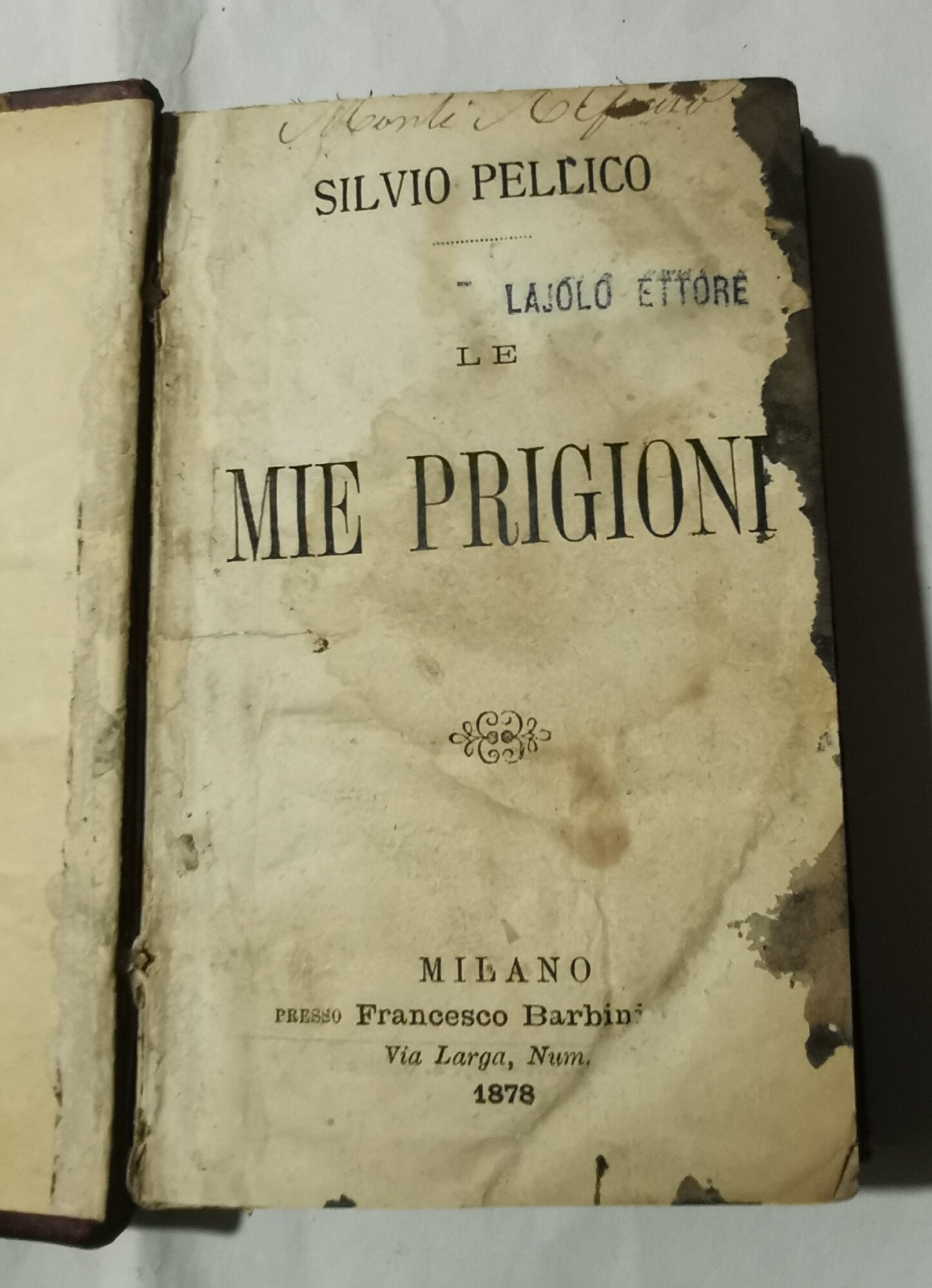 Le mie prigioni