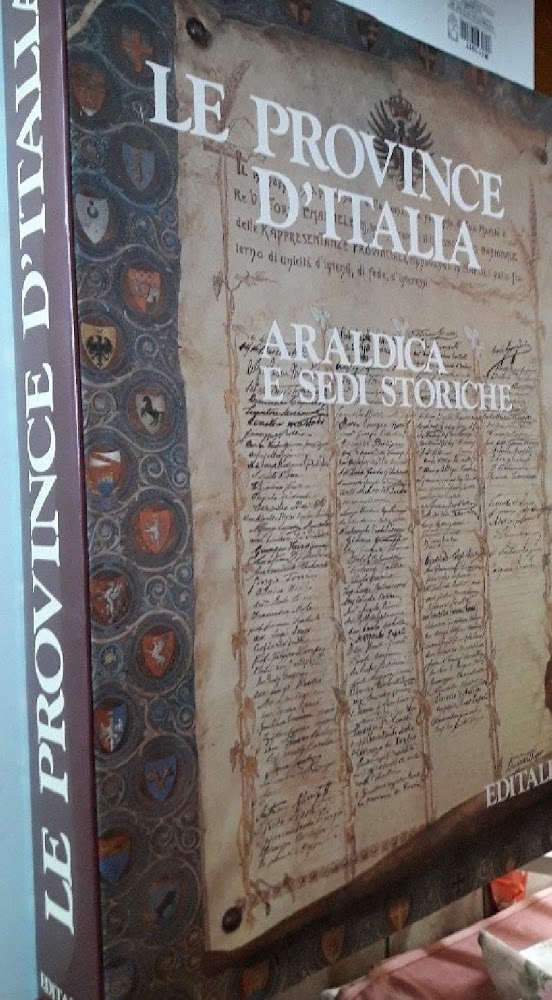 LE PROVINCE D'ITALIA-ARALDICA E SEDI STORICHE(1984)