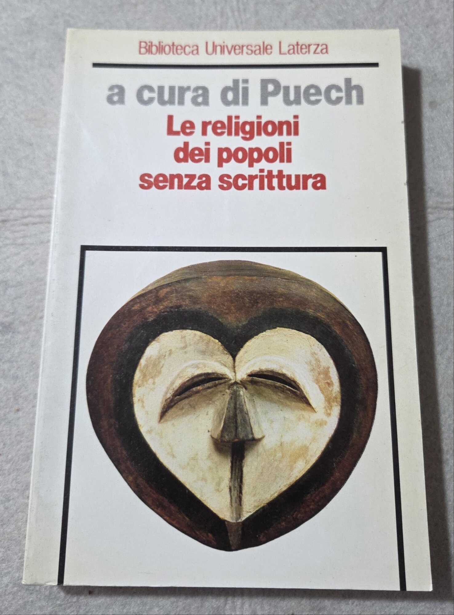 Le religioni dei popoli senza scrittura
