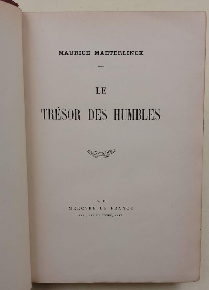 LE TRESOR DES HUMBLES( ANNI '30)