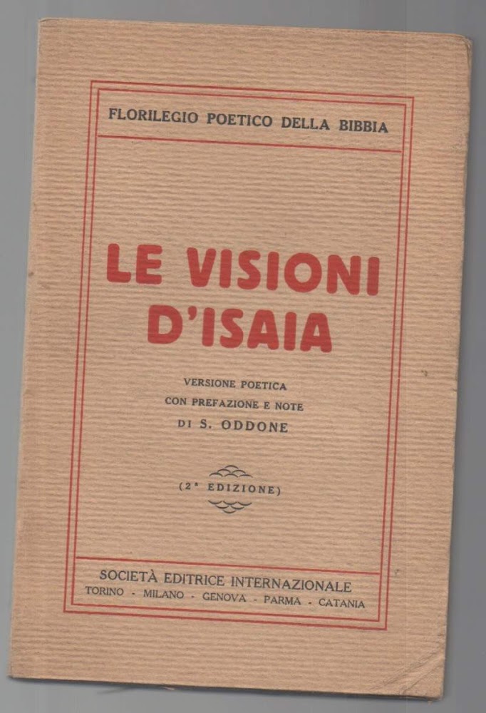 LE VISIONI D'ISAIA