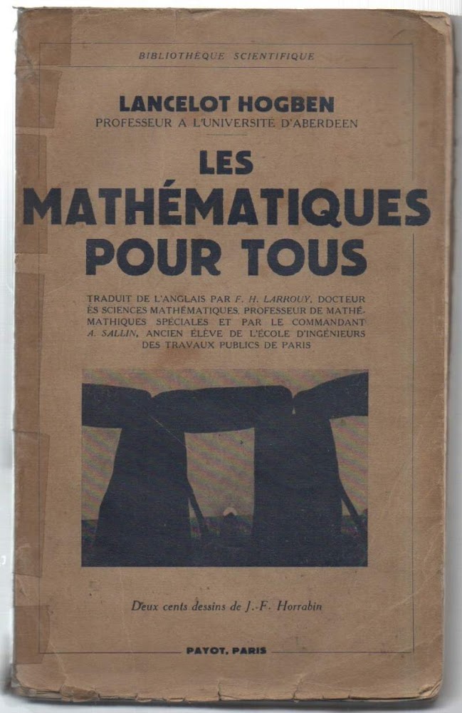 LES MATHEMATIQUES POUR TOUS (1939)
