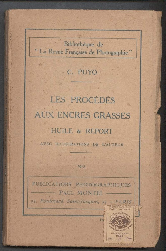 LES PROCEDES AUX ENCRES GRASSES HUILE &amp;REPORT avec illustrations de …