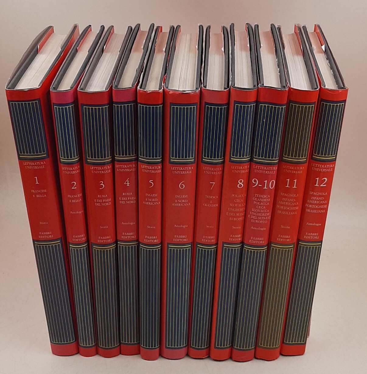Letteratura Universale - Storia, protagonisti, opere - 11 Voll.