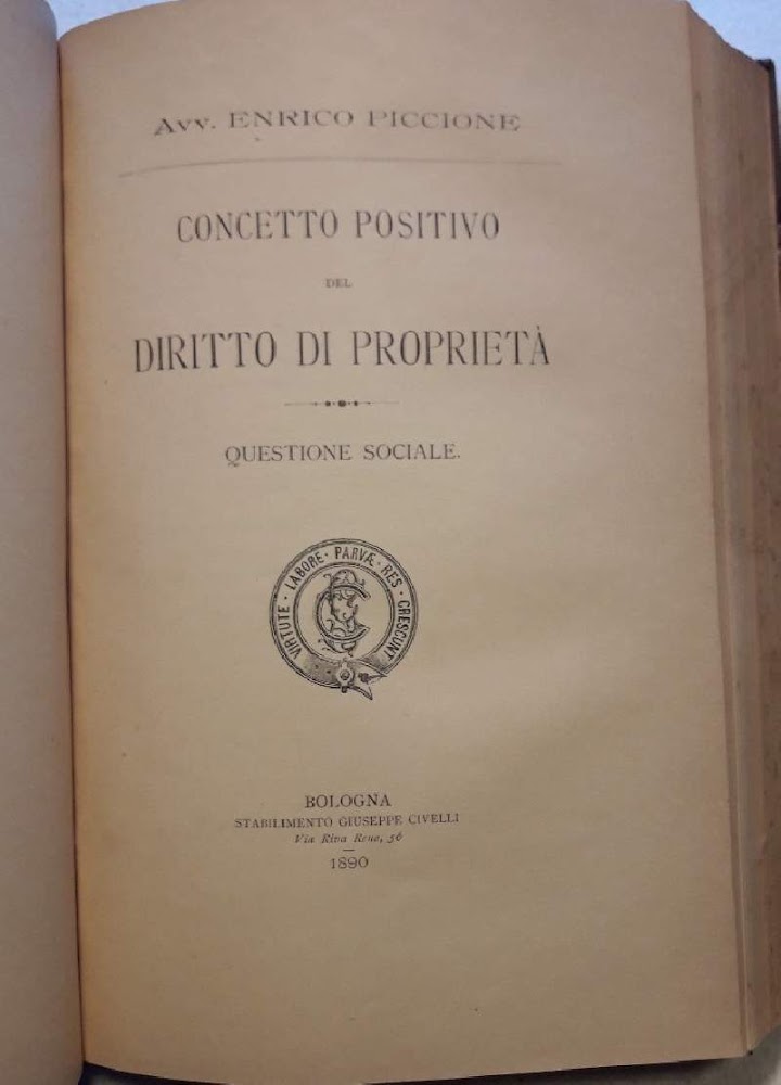 LETTERE DI UN CONTRIBUENTE AD UN UOMO DI STATO/CONCETTO POSITIVO …