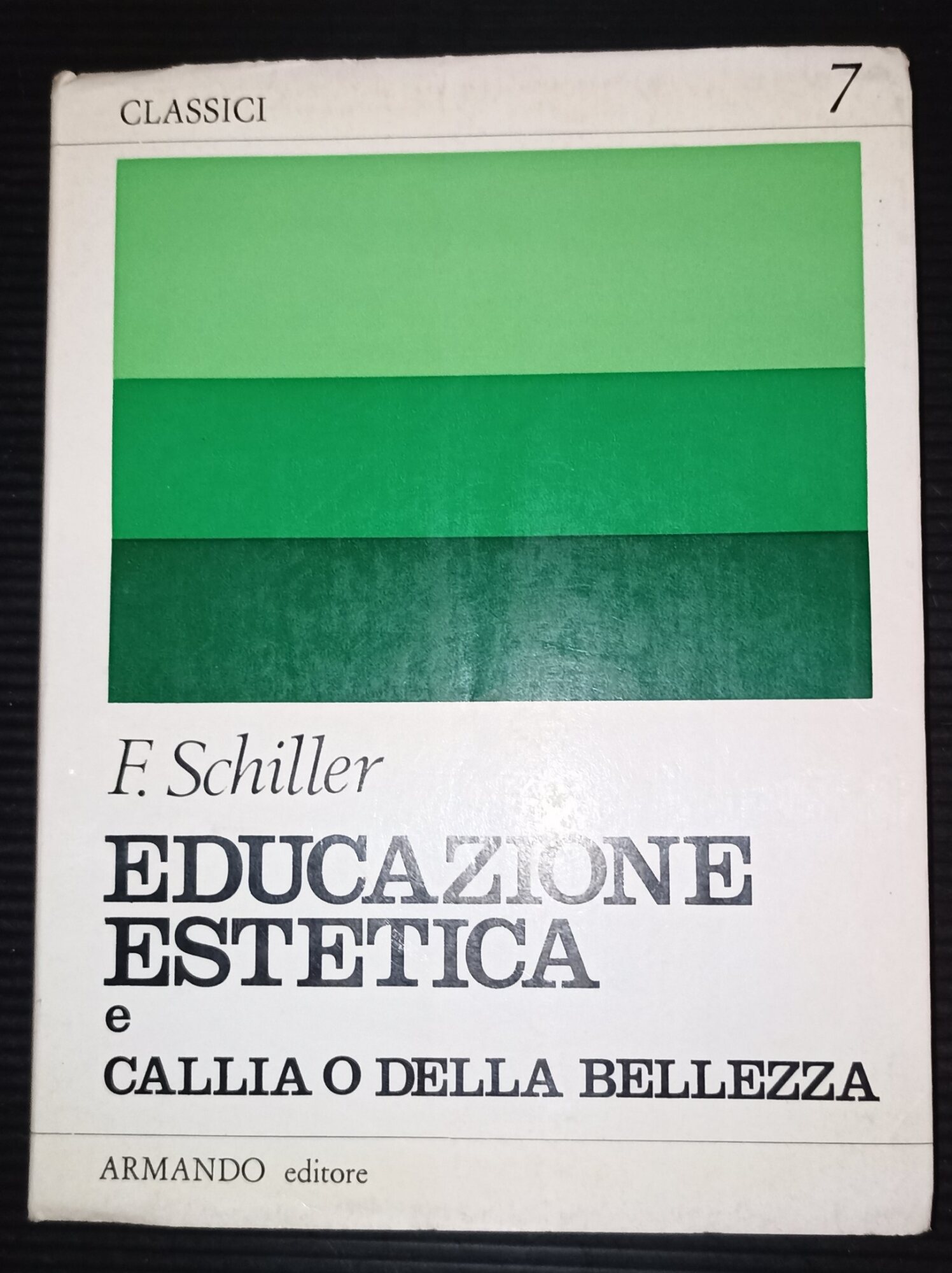 Lettere sull'educazione estetica dell'uomo - Callia o della bellezza