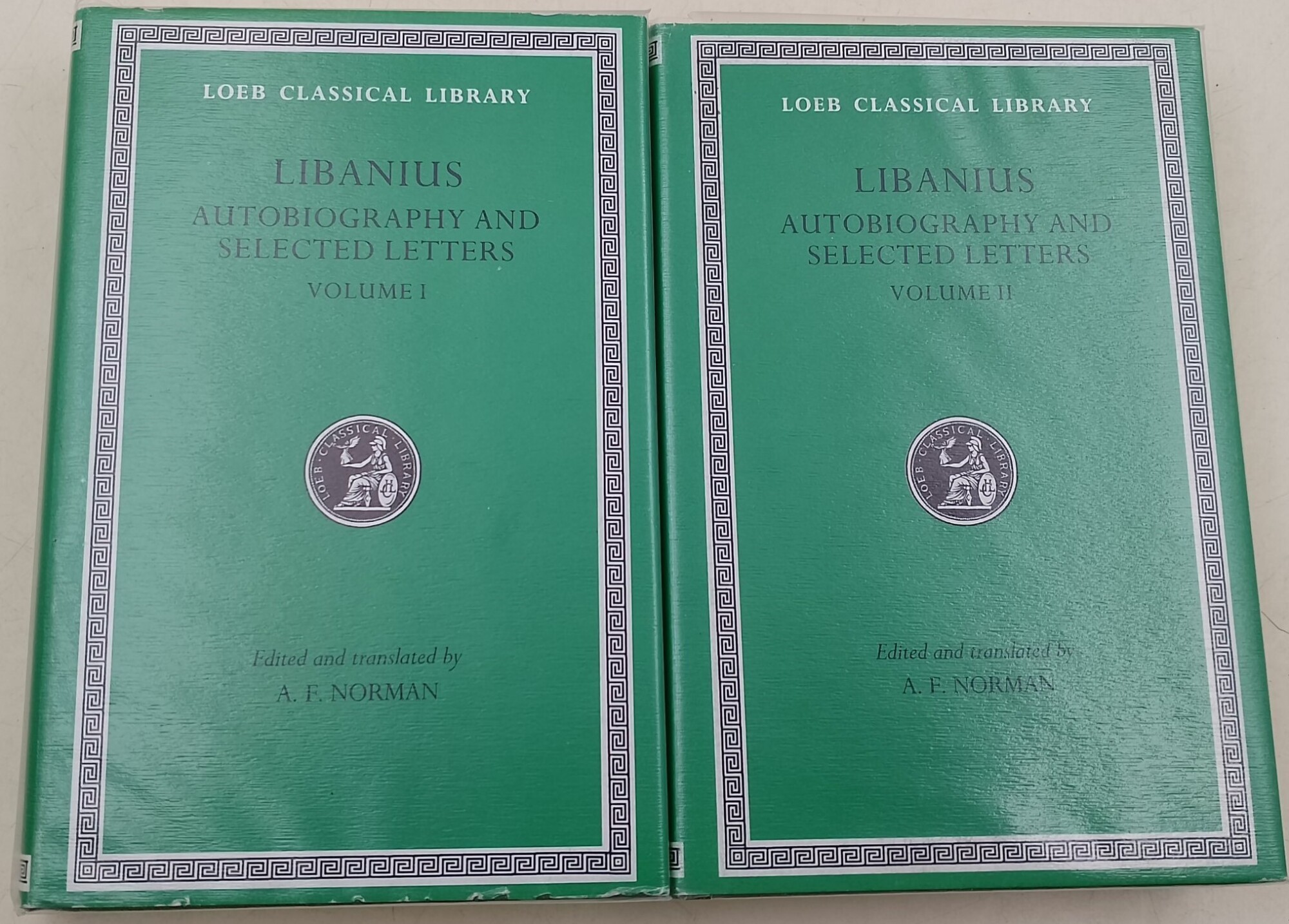 Libanius autobiography and selected letters- 2 voll.