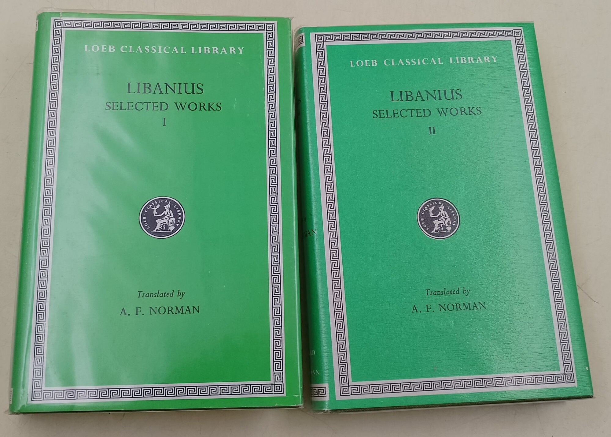 Libanius selected works-2 voll