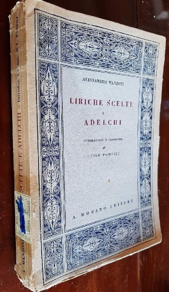 LIRICHE SCELTE E ADELCHI(1937)