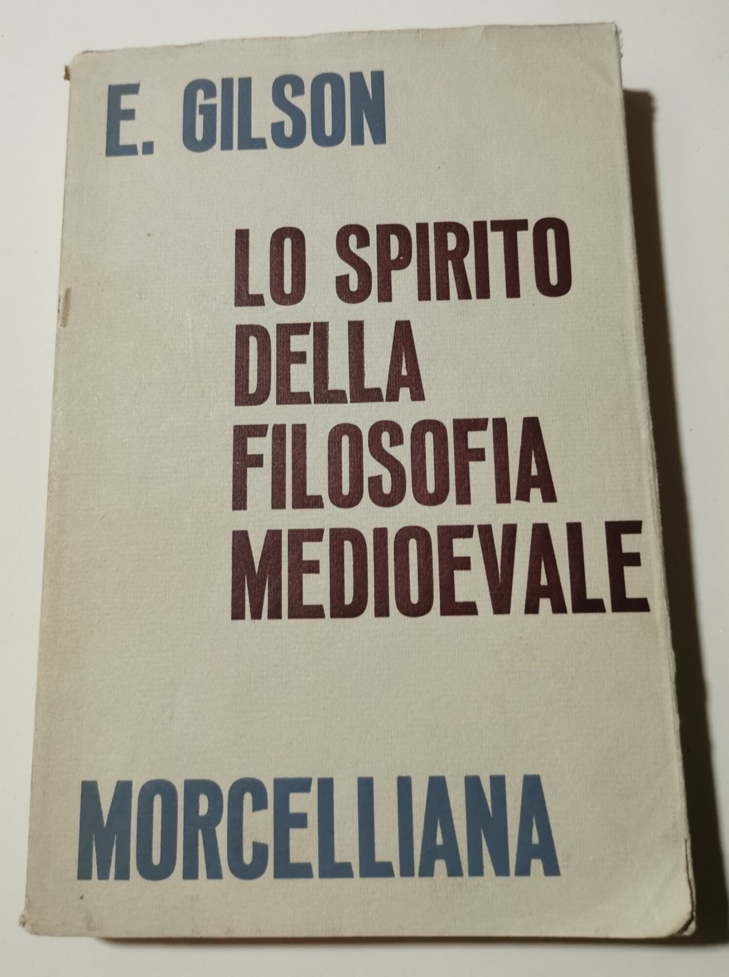 Lo spirito della filosofia medioevale