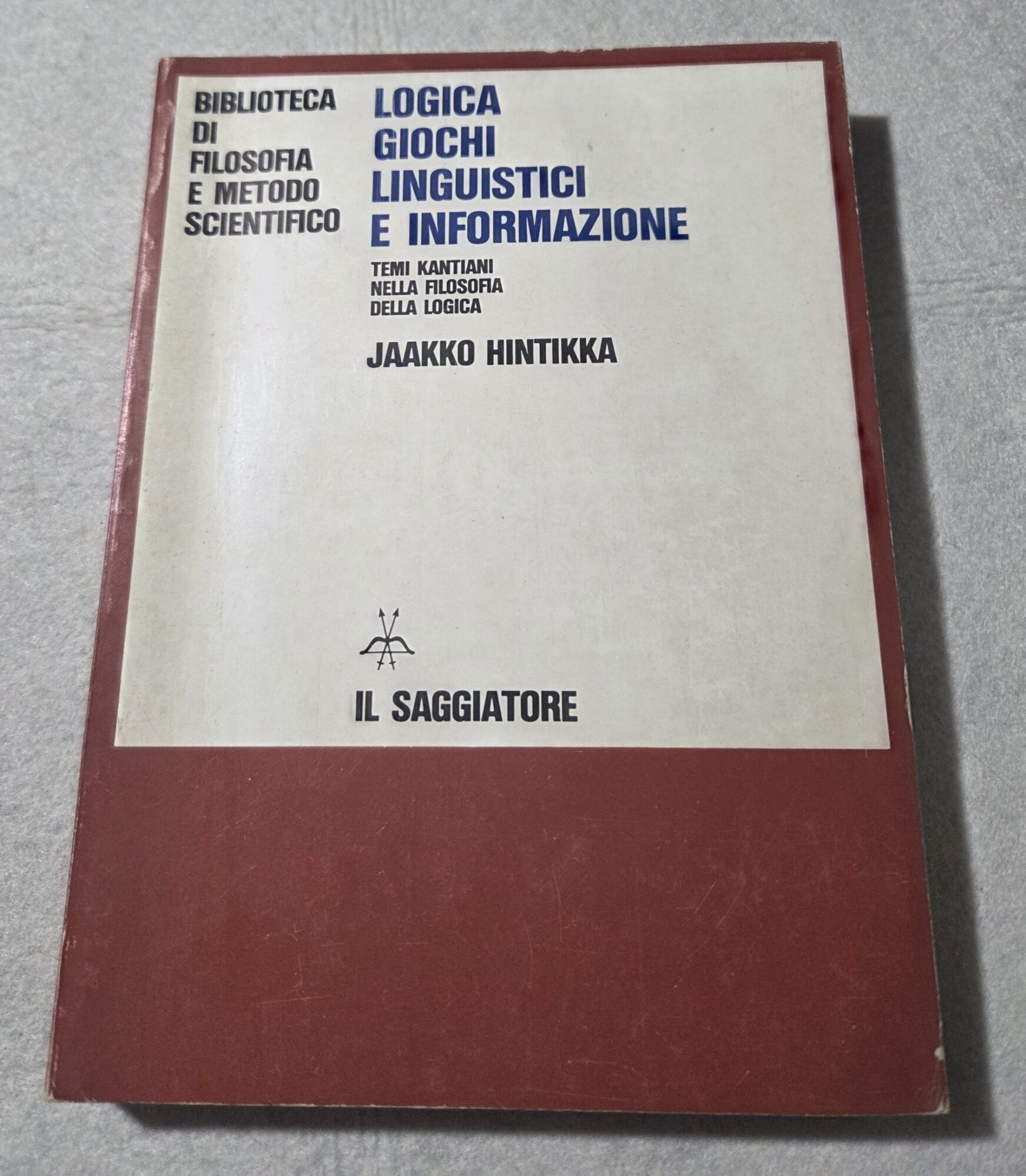 Logica giochi linguistici e informazione