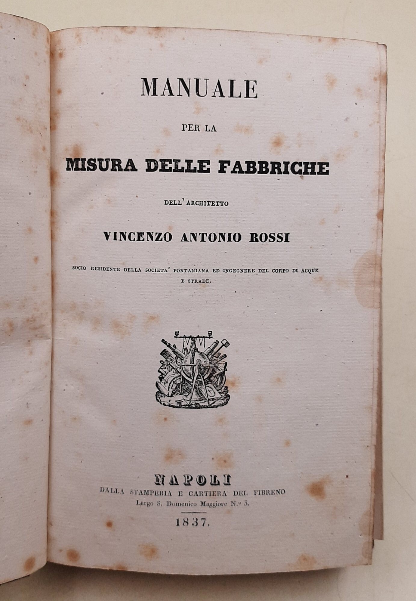 Manuale per la misura delle fabbriche