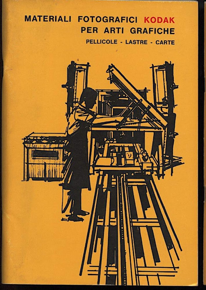 MATERIALI FOTOGRAFICI KODAK PER ARTI GRAFICHE-Pellicole-lastre-carte
