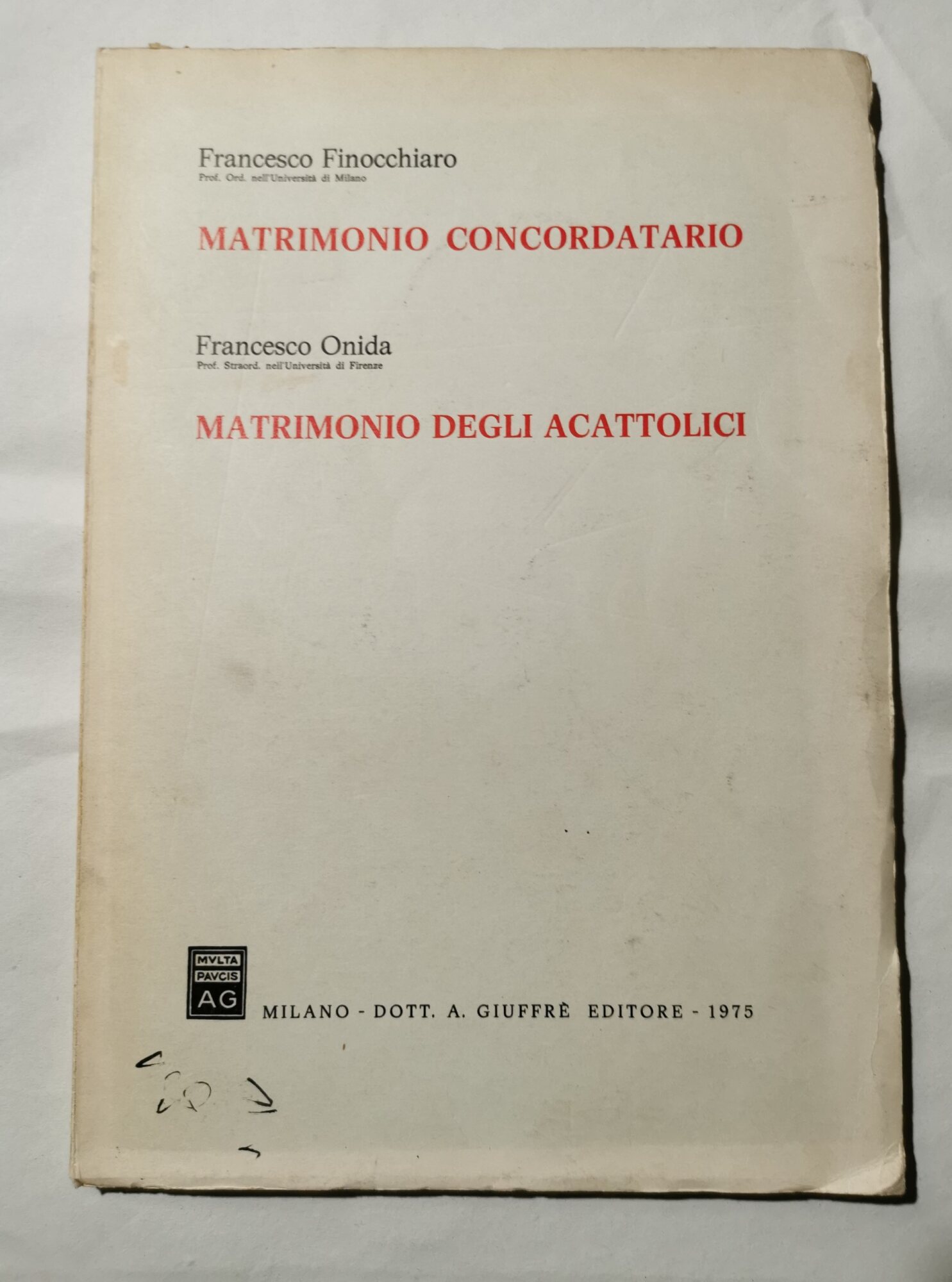 Matrimonio concordatario - Matrimonio degli acattolici