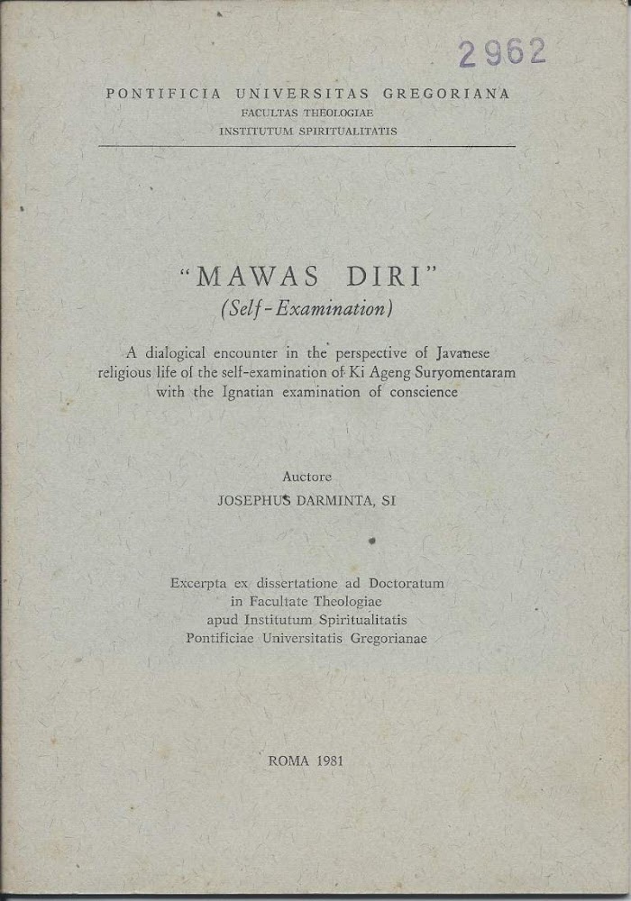 MAWAS DIRI (Self-Examination) (1981)
