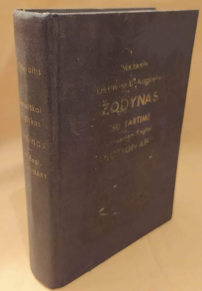 MAZASIS LIETUVISKAI-ANGLISKAS. ZODYNAS (su tartimi)