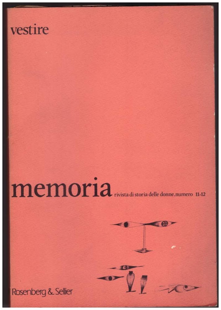 MEMORIA rivista storia delle donne, numero 12 - VESTIRE