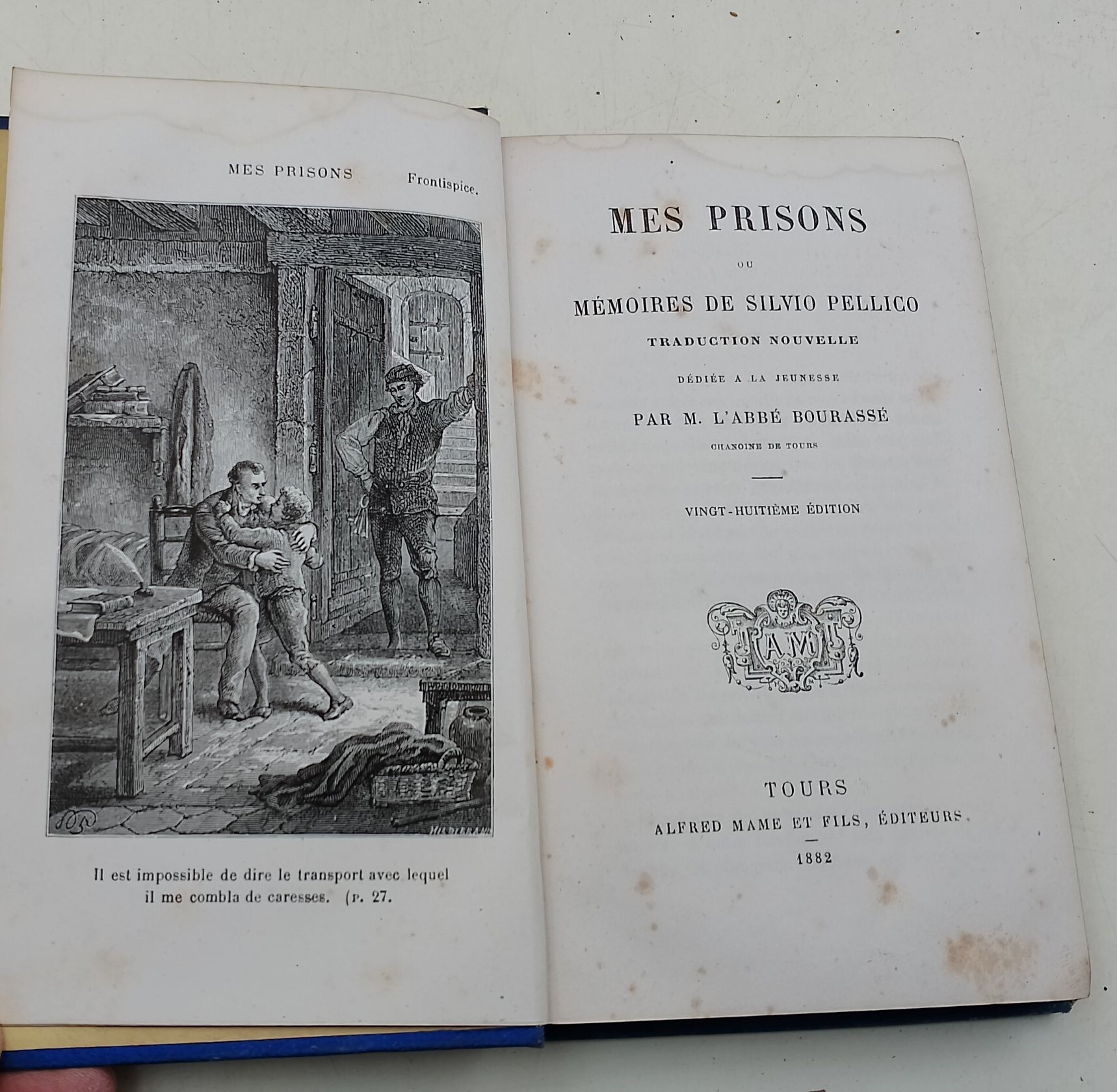 Mes prisons ou memoires de Silvio Pellico traduction nouvelle dediee …