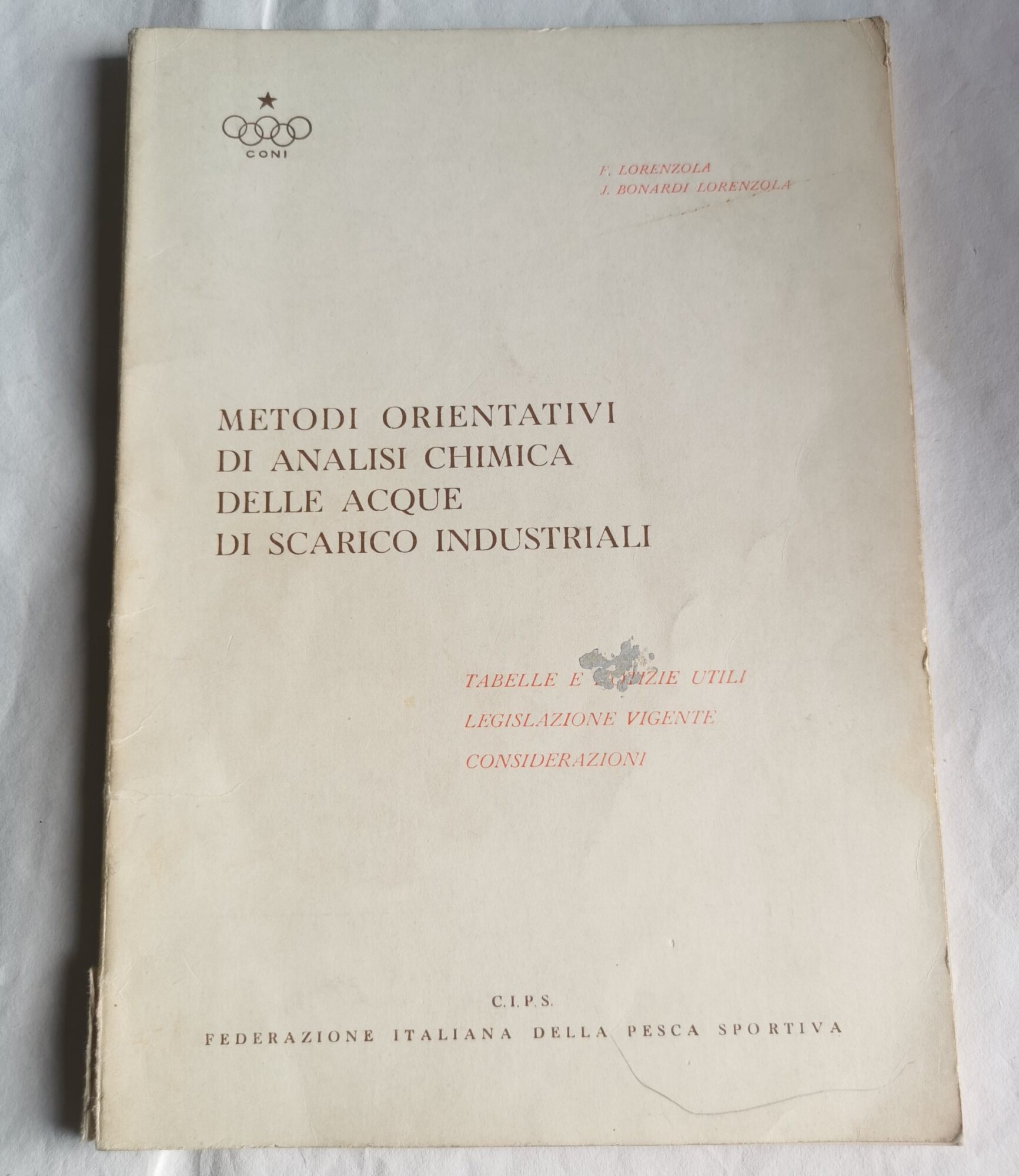 Metodi orientativi di analisi chimica delle acque di scarico industriali